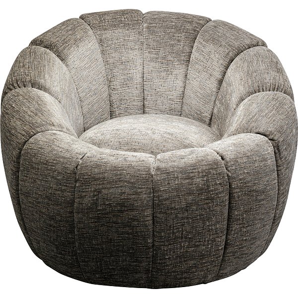 Кресло вращающееся Fiori Grey KARE 87946