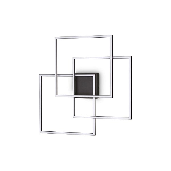 Потолочный светильник Ideal Lux FRAME PL QUADRATO NERO 270678