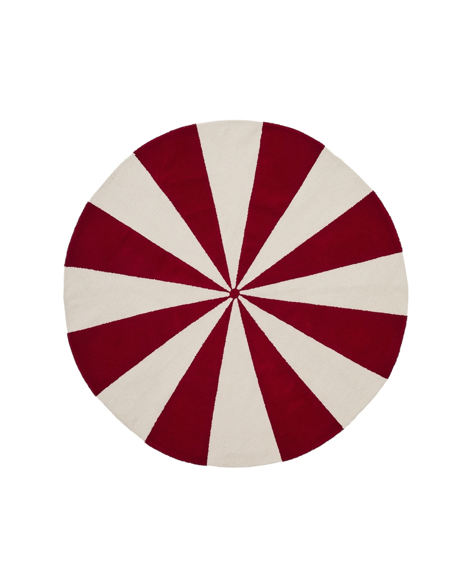 Ковер Wirla бежево-красный 100% хлопок Ø 100 см La Forma (ex Julia Grup)