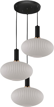 Подвесной светильник Lumina Deco LDP 1216-3 WT+BK