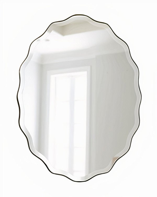 Овальное настенное зеркало Тьяго Louvre Home DWM080824PND