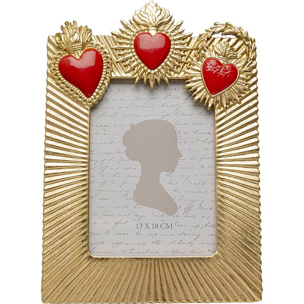 Фоторамка Flaming Heart Tre 13x18cm KARE 57692