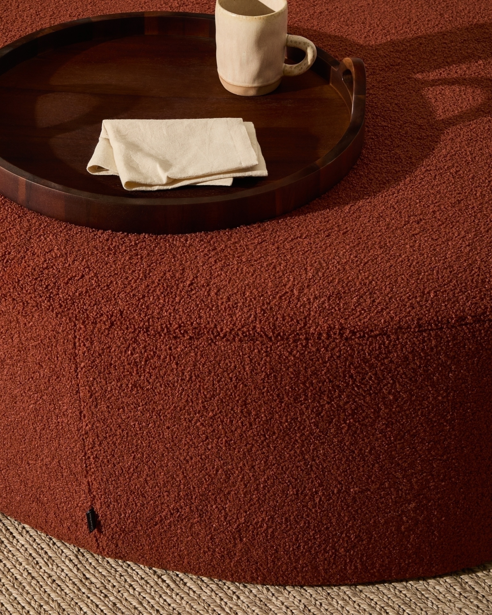 Поднос Zoa из акации в темной отделке FSC 100% La Forma (ex Julia Grup)