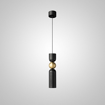 Подвесной светильник NIORD A Black Brass by ImperiumLoft