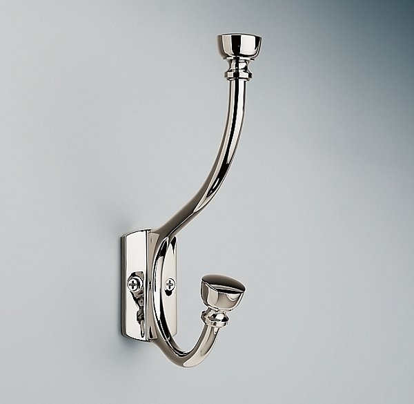 Крючок Restoration Hardware Duluth Polished Nickel