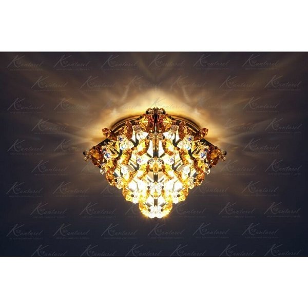 Встраиваемый светильник Kantarel Cairo CD 016.3.7 topaz(5000 AB)