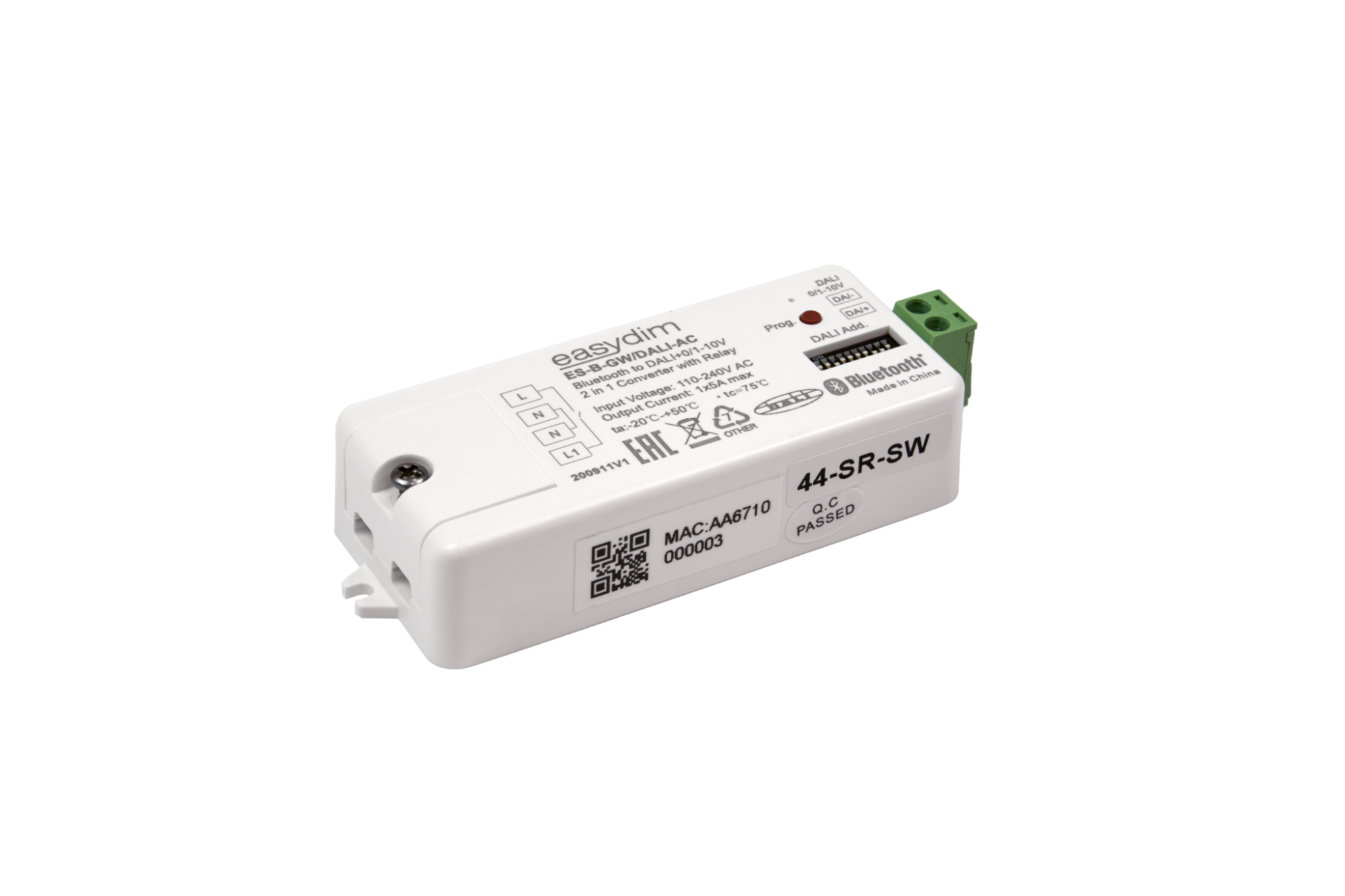 Шлюза / с встроенным реле на В EasyDim ES-B-GW/DALI-AC