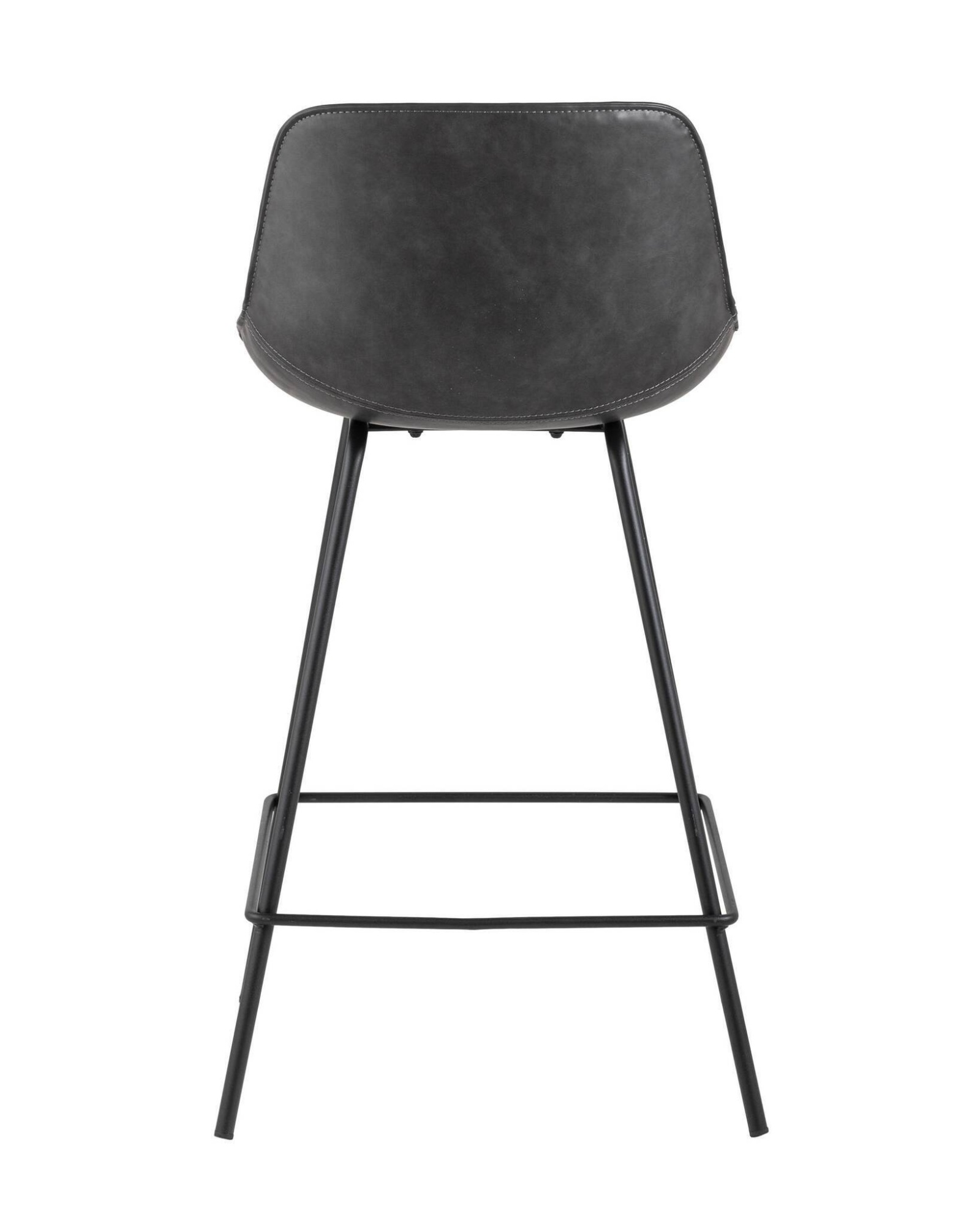 Стул полубарный TEXAS экокожа серый Stool Group