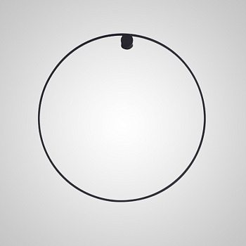 Настенный светильник WILD RING A D80 Black by ImperiumLoft