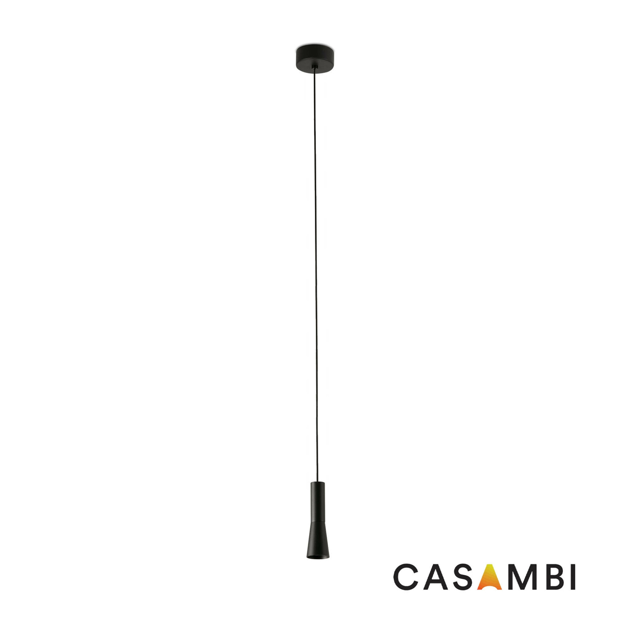 NINA NESO Черный подвесной светильник 4 Вт 2700К CASAMBI Faro