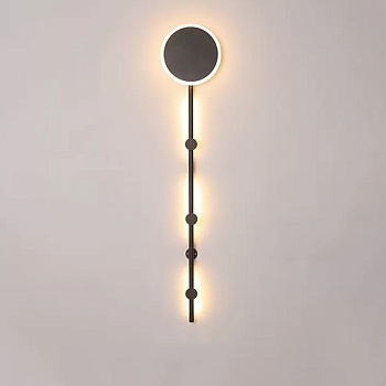 Настенный светильник MARA H100 Black Трехцветный свет by ImperiumLoft