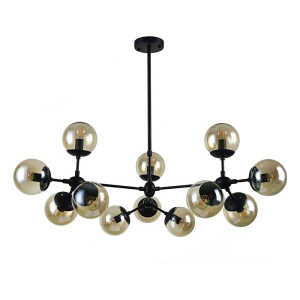 Люстра на штанге Arte Lamp A1664SP-12BK