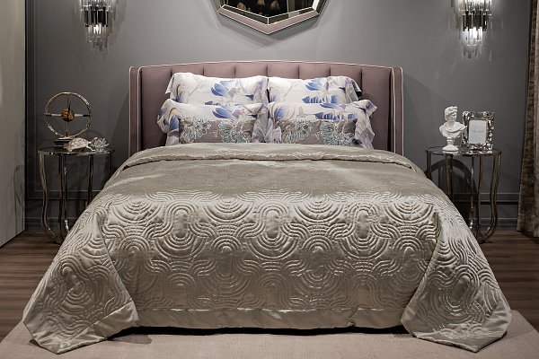 Покрывало Euphoria 12 Аморе 260*260 со стежкой Garda Decor 121GD-12129
