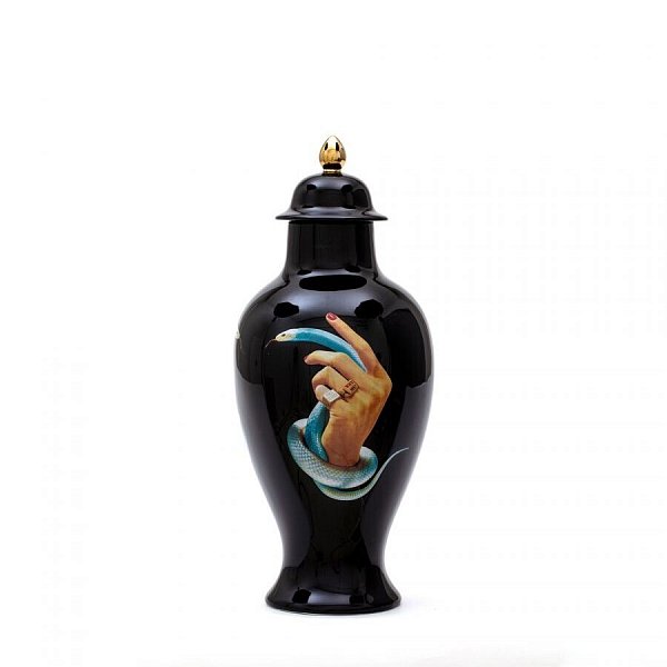 Ваза Seletti Hands with Snakes 09794
