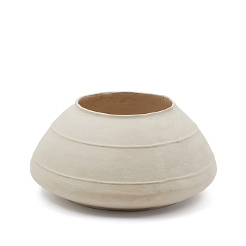 Ваза из папье-маше Sylan белого цвета 60 см La Forma (ex Julia Grup)