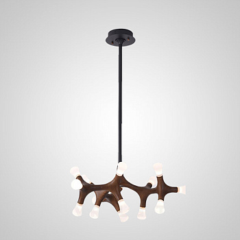 Потолочный светильник SANTANA L15 Dark brown by ImperiumLoft