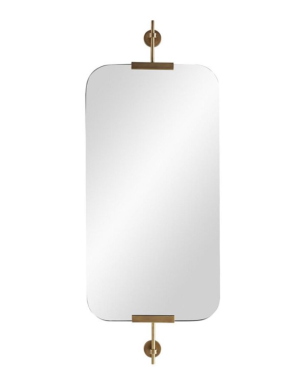 Золотое настенное зеркало Линарес Louvre Home LHDWM281723ZYH