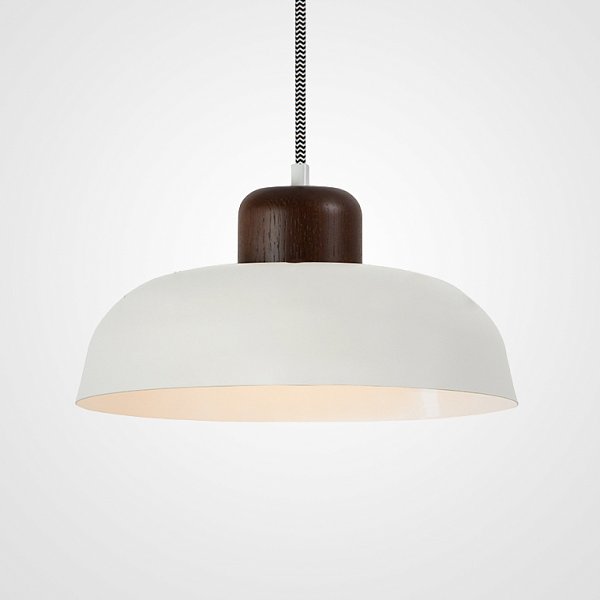 Подвесной светильник WILLES D30 White Dark Brown by ImperiumLoft