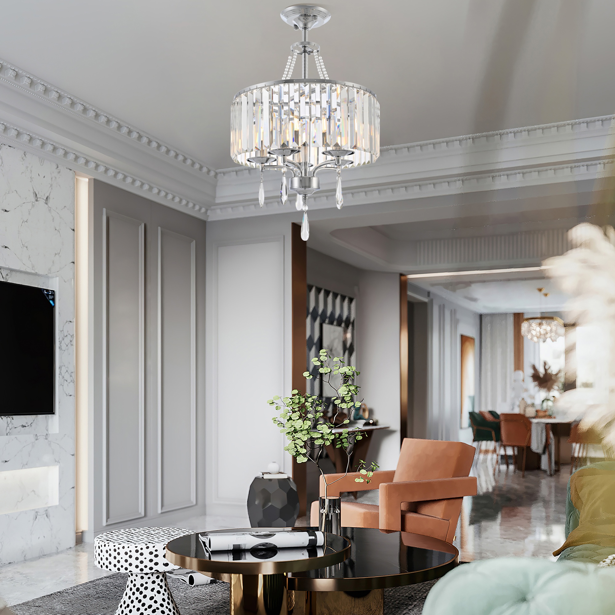 Люстра 371009/5/50/400 CR Arte Milano