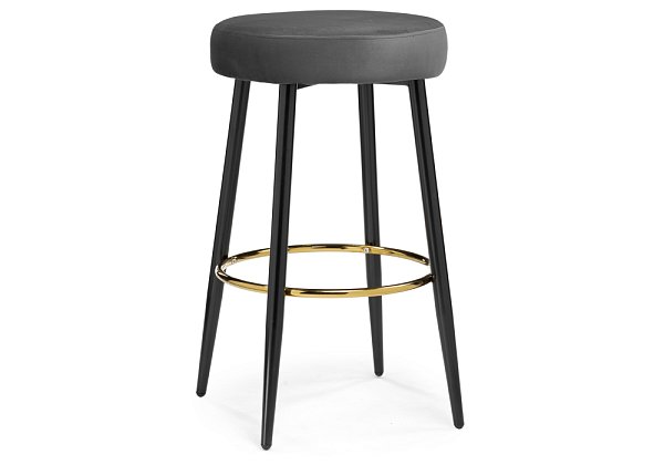 Барный стул Woodville Plato 1 dark gray 15065