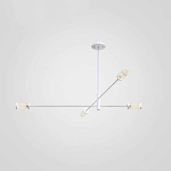 Дизайнерская люстра SKELBY H16 Black/Amber by ImperiumLoft