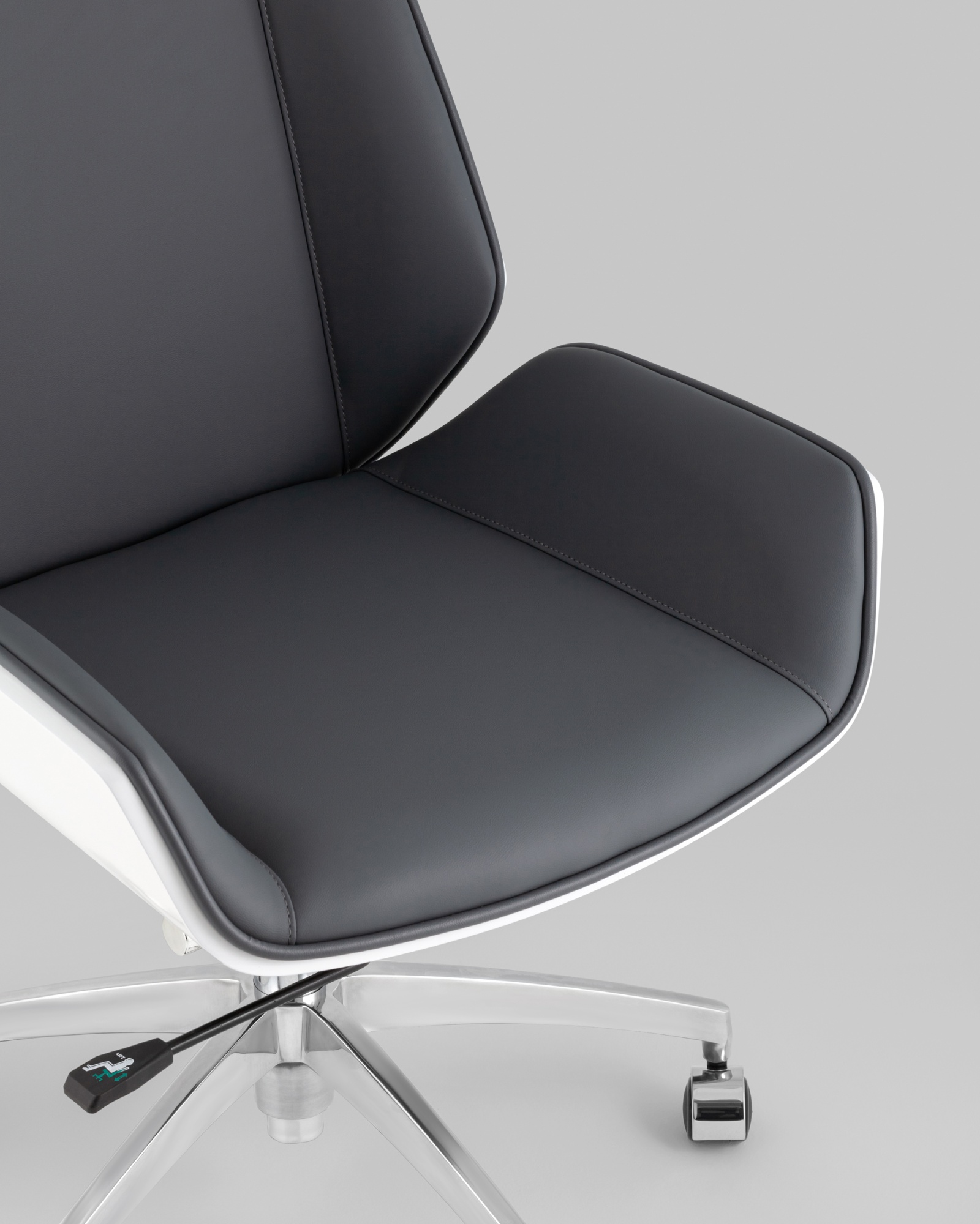 Кресло офисное TopChairs Crown SN серо-голубой Stool Group