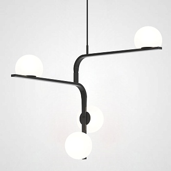 Подвесной светильник ARCANUM ANGLE Black by ImperiumLoft