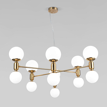 Подвесная люстра Eurosvet 30182 латунь