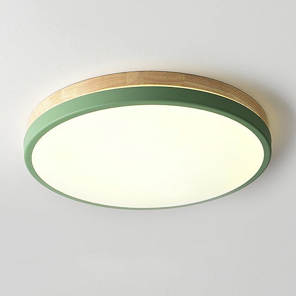Потолочный светильник DISC DH D48 Green by ImperiumLoft