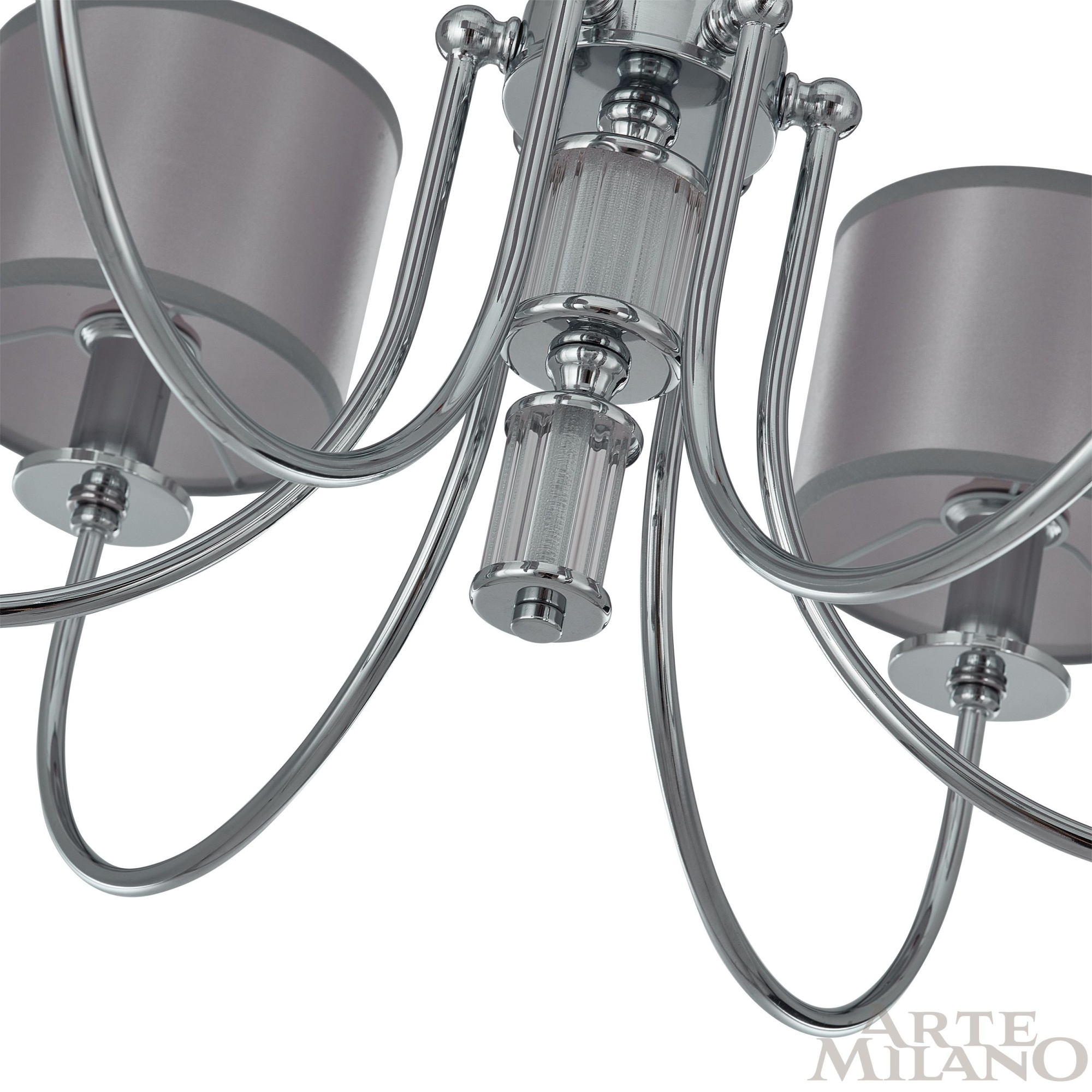 Люстра с плафонами 348401/6 CR Arte Milano