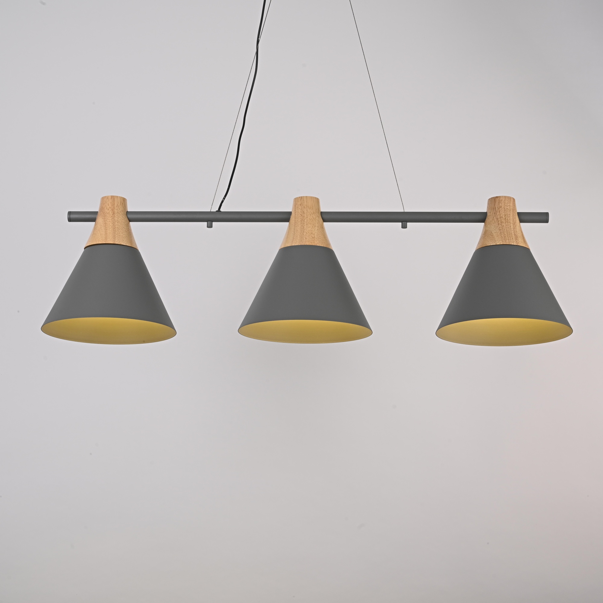 Реечный подвесной светильник NEXT Gray by ImperiumLoft