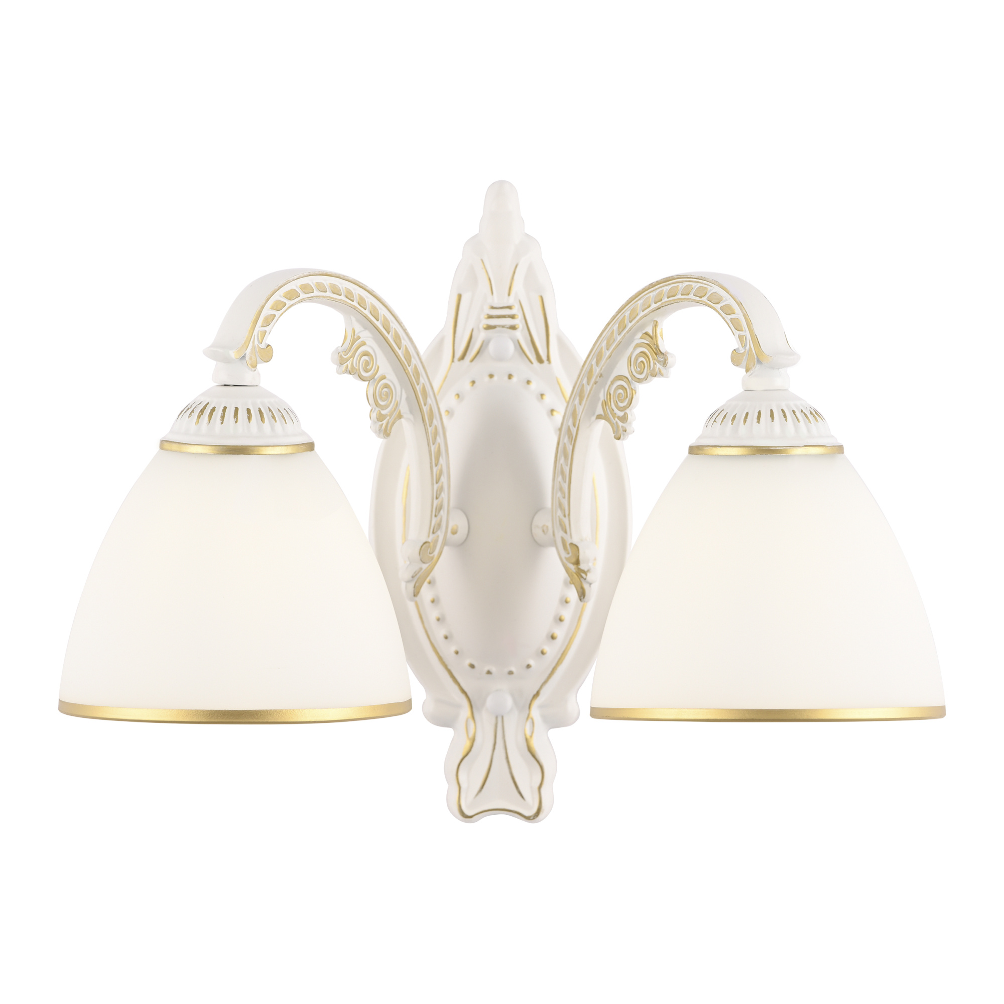 Бра с плафонами 340837/2W WT+G Arte Milano