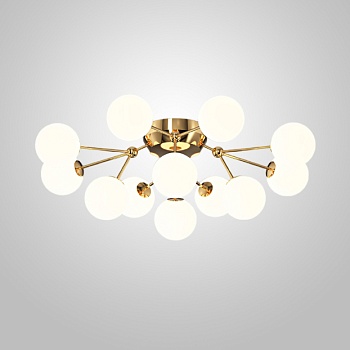 Потолочная люстра MARTIAL L12 Brass by ImperiumLoft