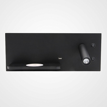 Настенный светильник GENIUS Right Black by ImperiumLoft