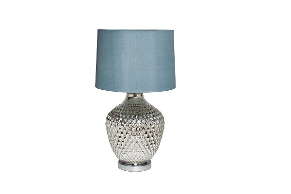 Лампа настольная плафон синий Garda Decor 22-88017