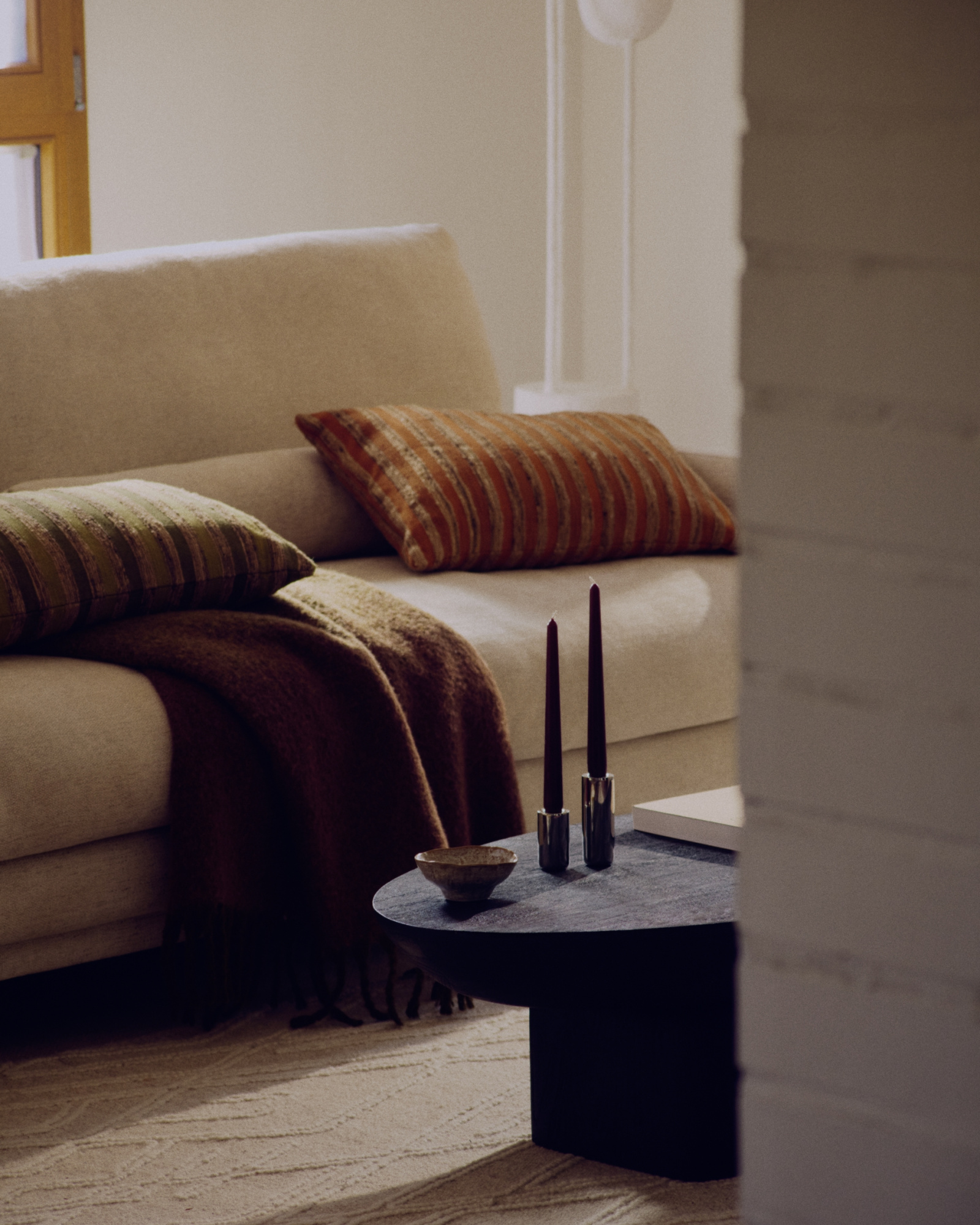 Набор Talinen из 4 коричневых свечей La Forma 443274