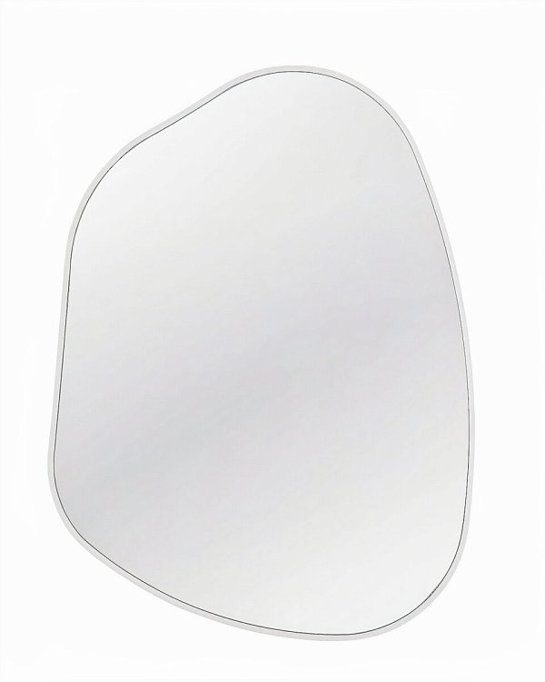 Белое настенное зеркало Нора Louvre Home DWM020824PND