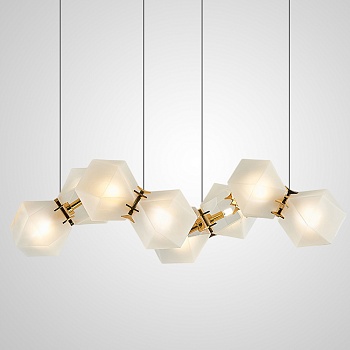 Люстра Gabriel Scott  Welles Glass L8 by ImperiumLoft