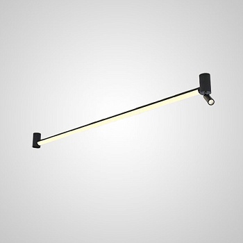 Потолочный светильник FORCE B L150 Black by ImperiumLoft