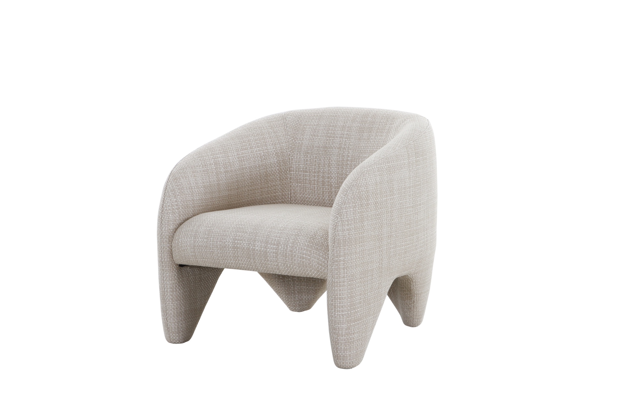 Кресло Molveno белое Garda Decor ZW-23081