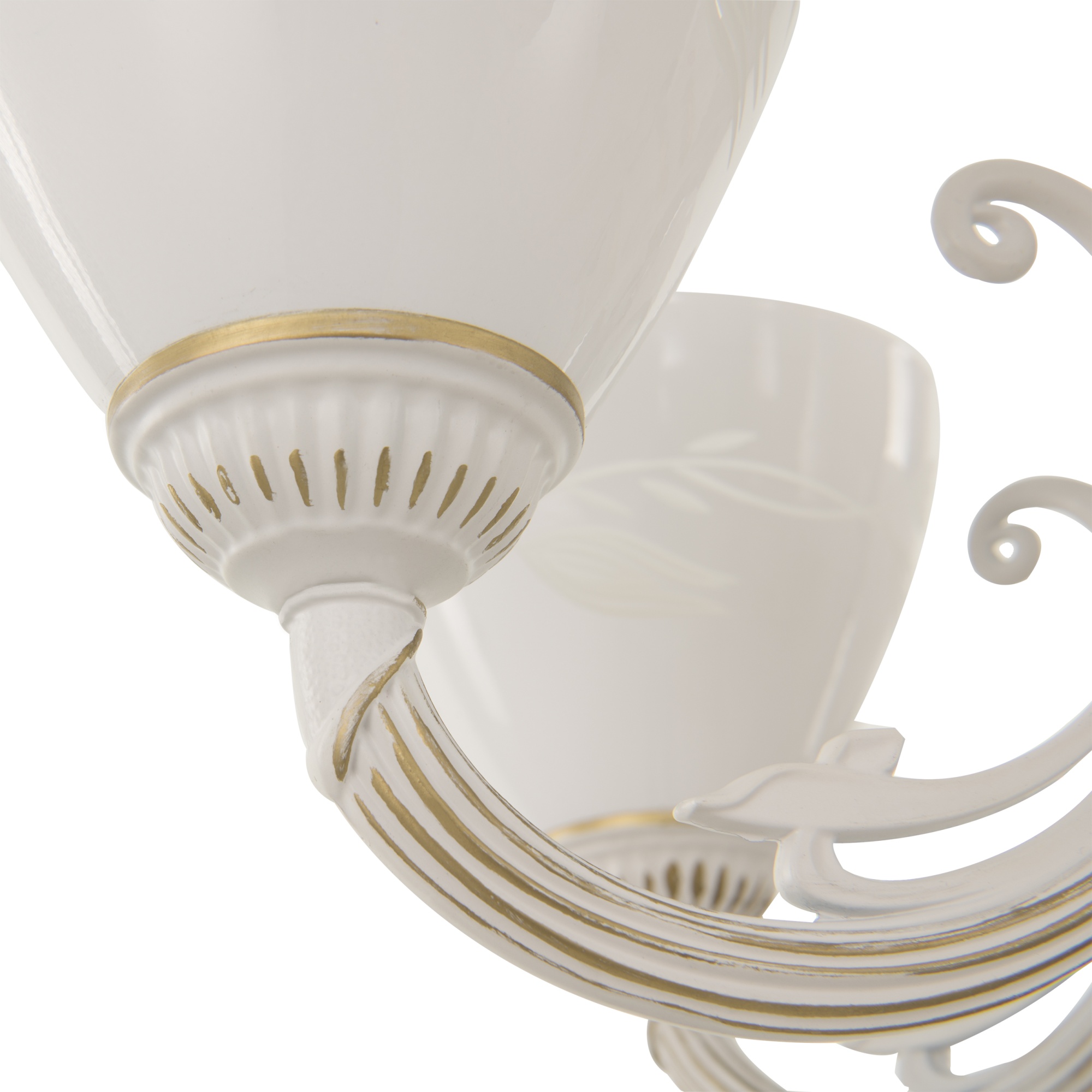 Люстра с плафонами 343659/8 WT+G Arte Milano