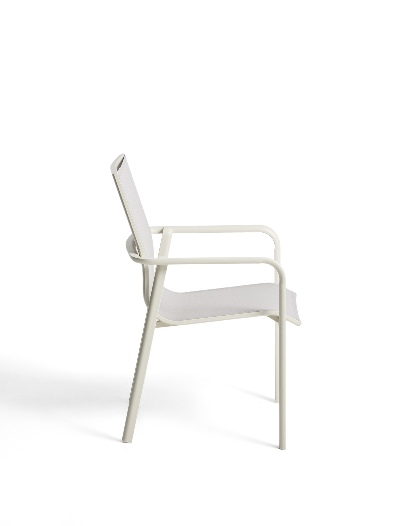 Уличный стул Canea из алюминия цвета экрю La Forma 482590