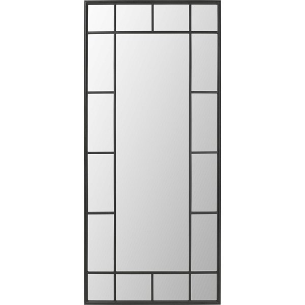 Зеркало Window Black 200x90cm KARE 77500
