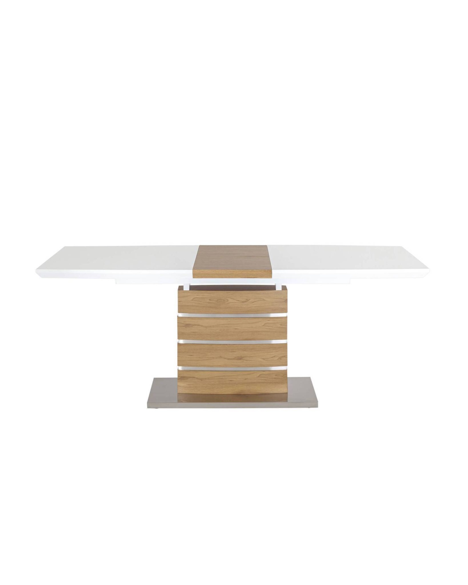 Стол обеденный Генуя раскладной 160-200*90 белый Stool Group