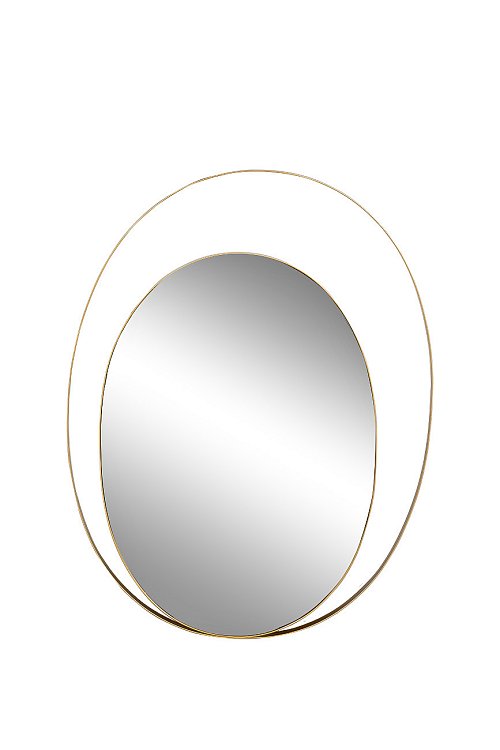 Зеркало с металлической объемной рамой Garda Decor 19-OA-6267