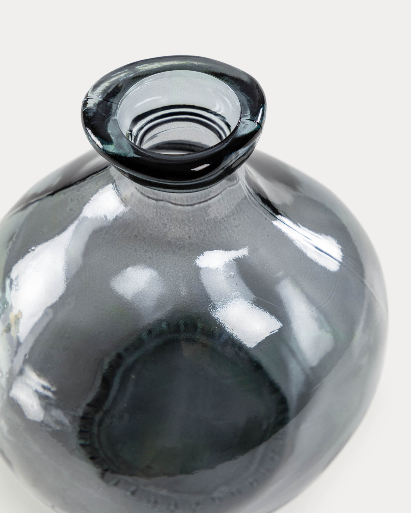 Ваза Anner синее стекло La Forma (ex Julia Grup)