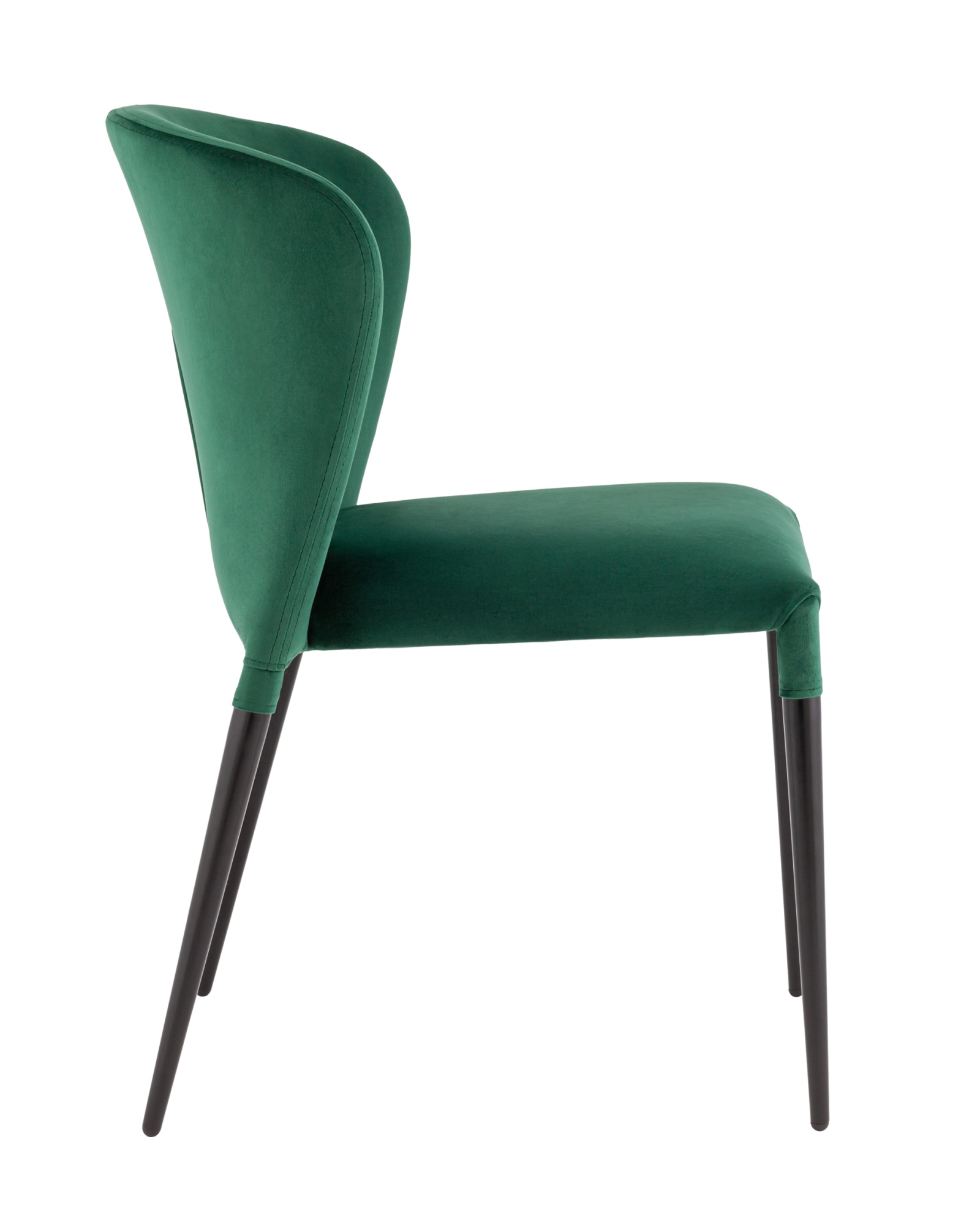 Стул Лори велюр зелёный Stool Group