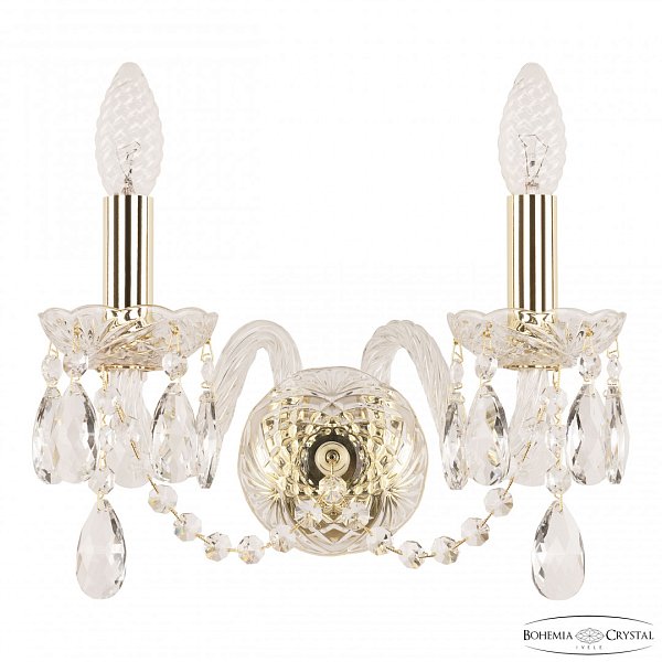 Бра хрустальные 101B/2/141 G Bohemia Ivele Crystal