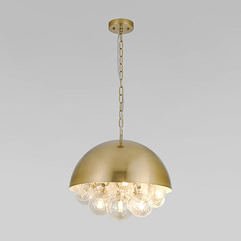 Подвесная люстра Eurosvet 30177 латунь