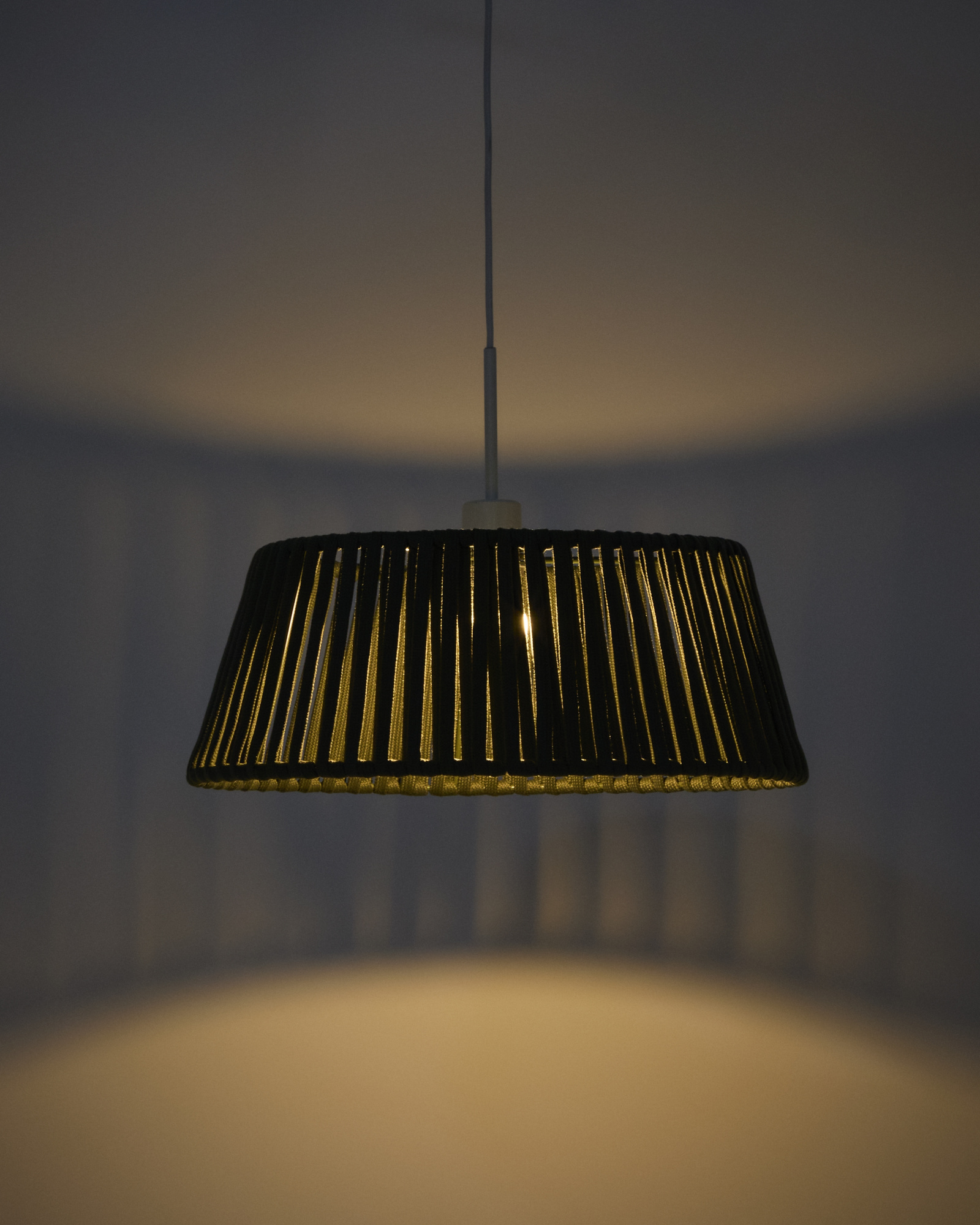 Абажур для подвесного светильника Aldet зеленый, Ø46 см La Forma 482397